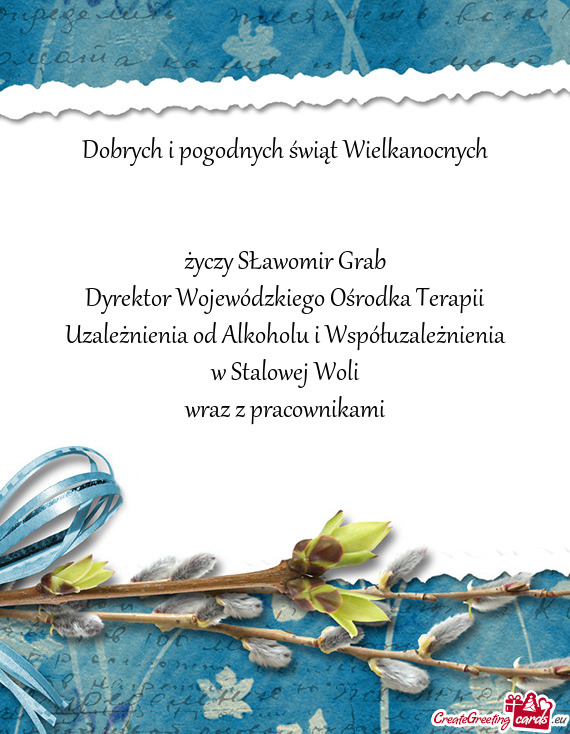 Dobrych i pogodnych świąt Wielkanocnych