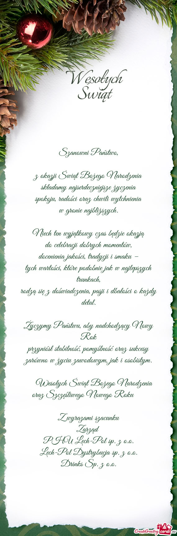 Docenienia jakości, tradycji i smaku –