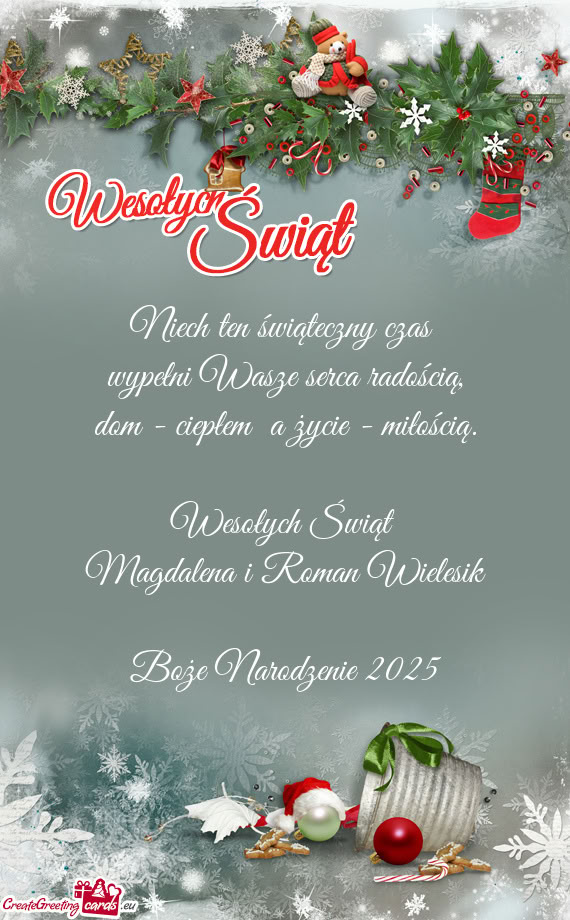 Dom - ciepłem a życie - miłością