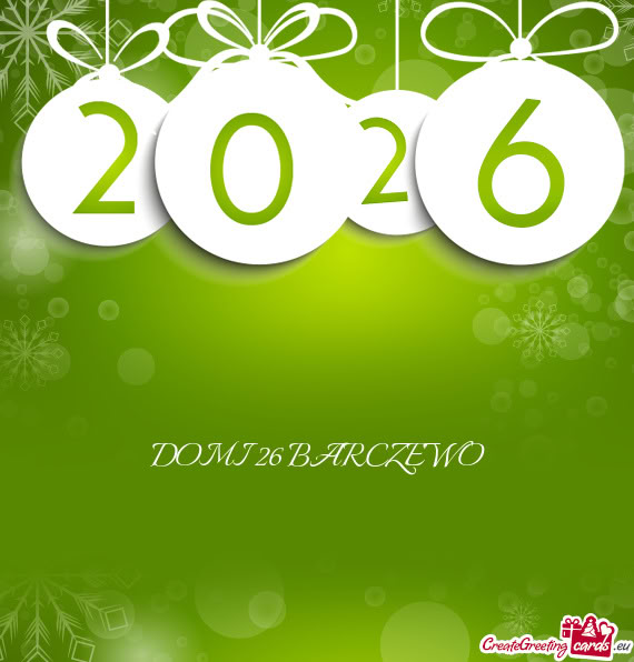 DOMI 26 BARCZEWO