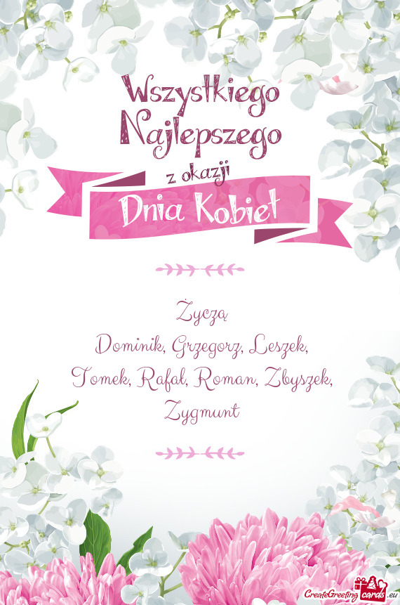 Dominik, Grzegorz, Leszek