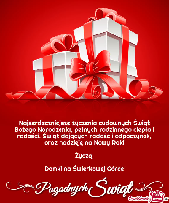 Domki na Świerkowej Górce