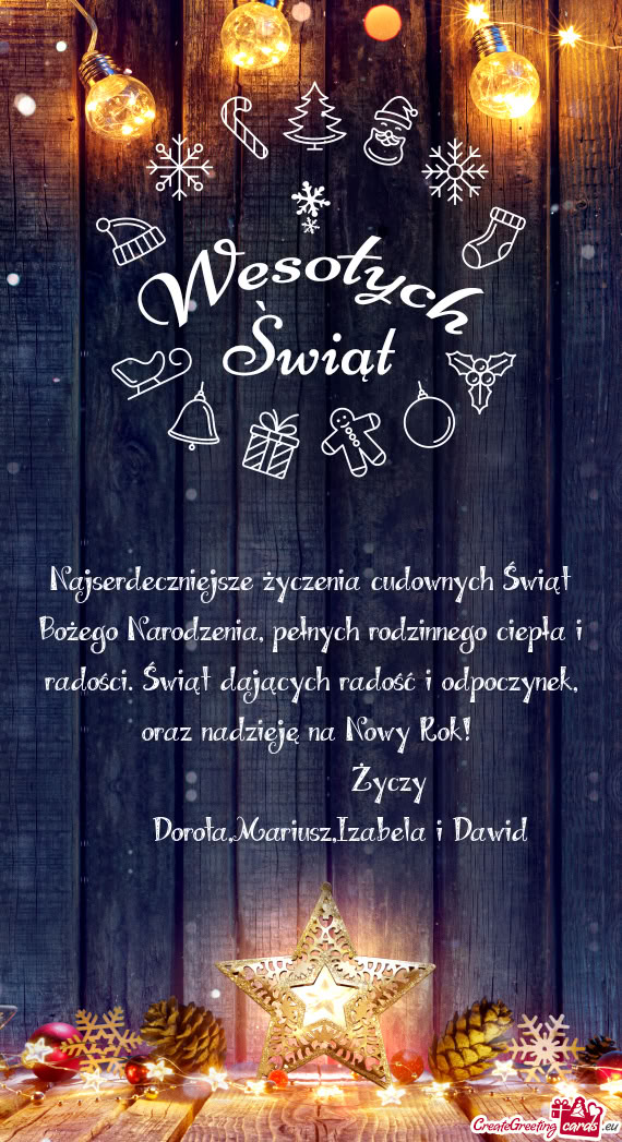 Dorota,Mariusz,Izabela i Dawid