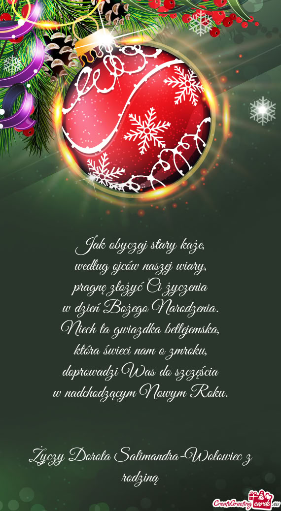 Dorota Salimandra-Wołowiec z rodziną