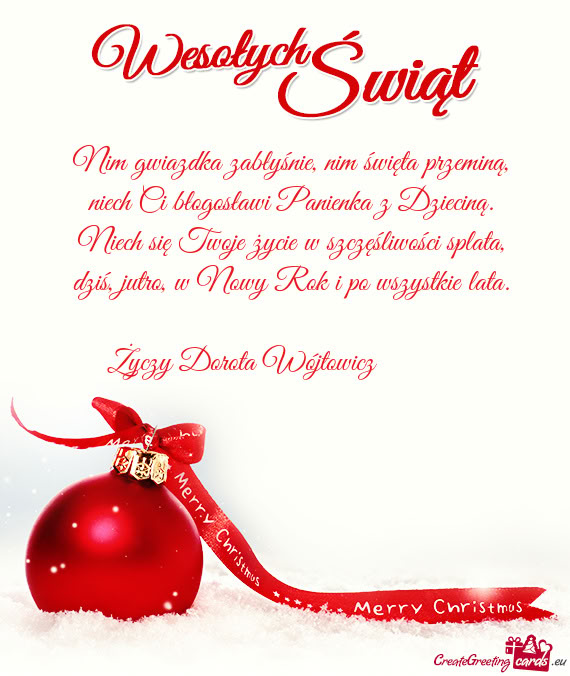 Dorota Wójtowicz 🧑‍🎄