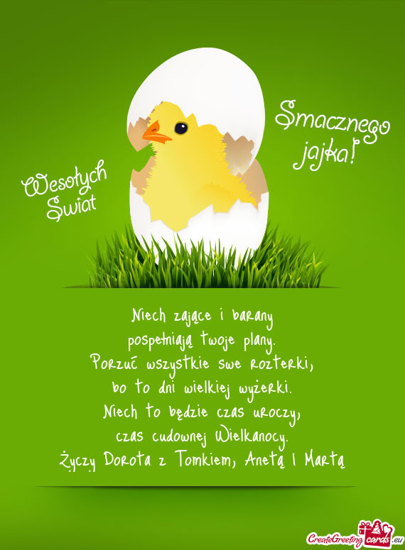 Dorota z Tomkiem, Anetą I Martą