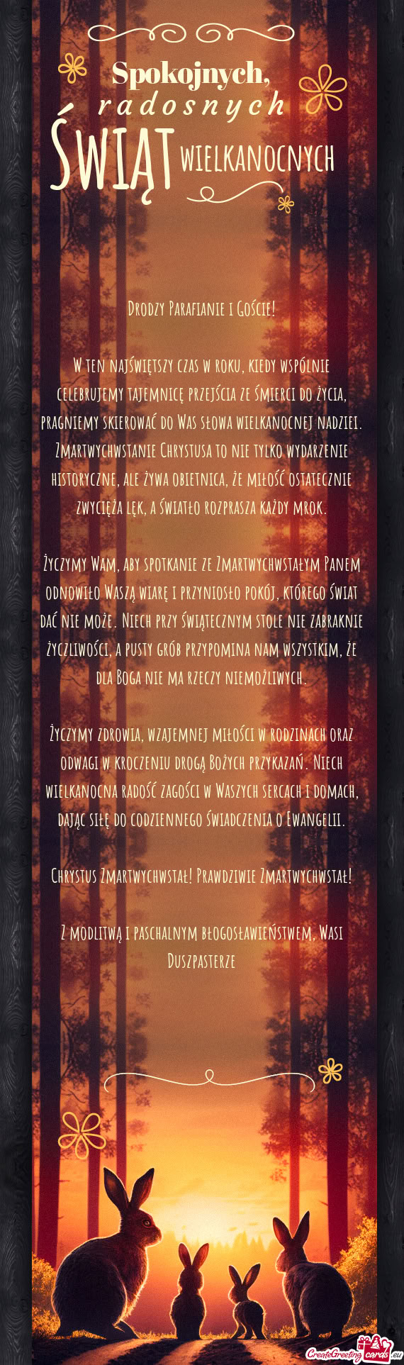 Drodzy Parafianie i Goście