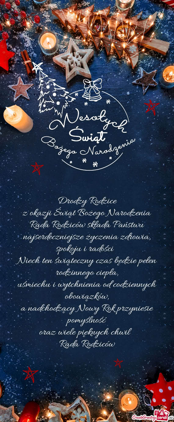 🎄 Drodzy Rodzice 🎄