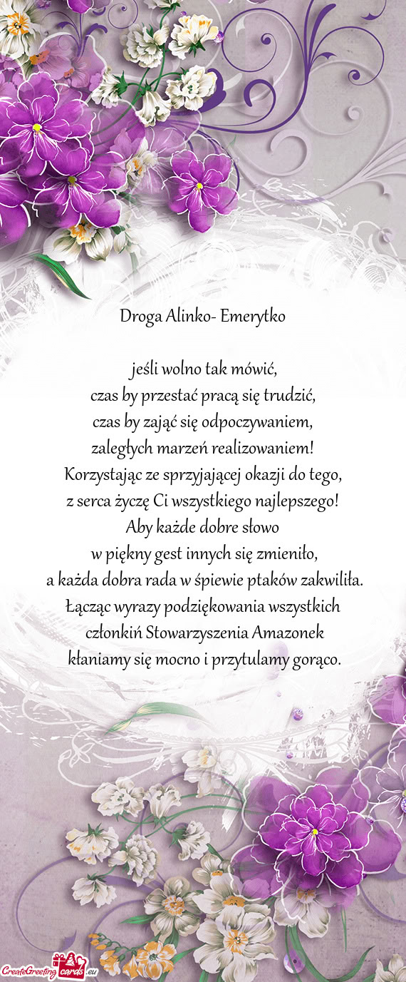 Droga Alinko- Emerytko