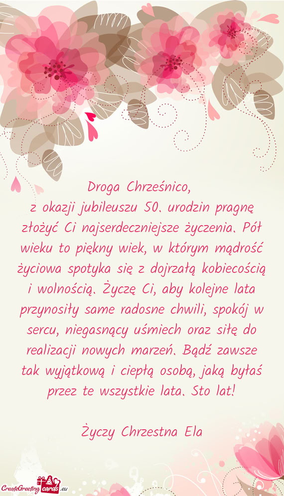 Droga Chrześnico