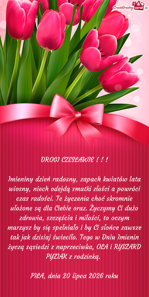 DROGI CZESLAWIE