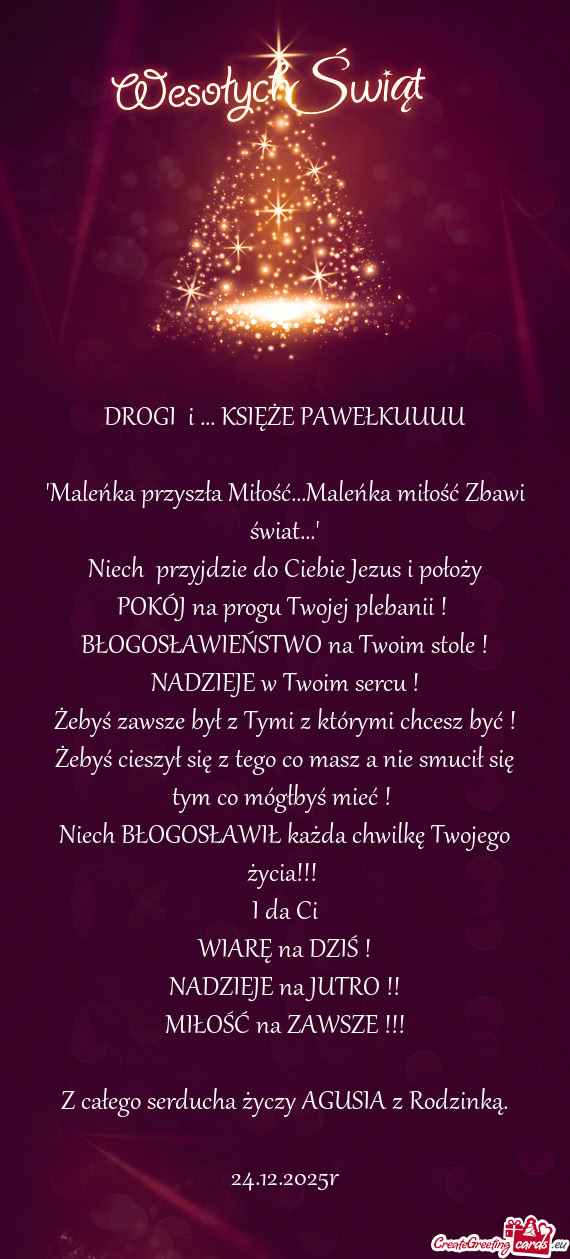 DROGI i ... KSIĘŻE PAWEŁKUUUU