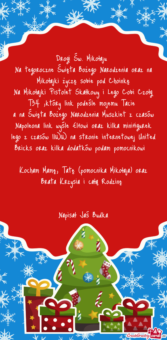 Drogi Św. Mikołaju