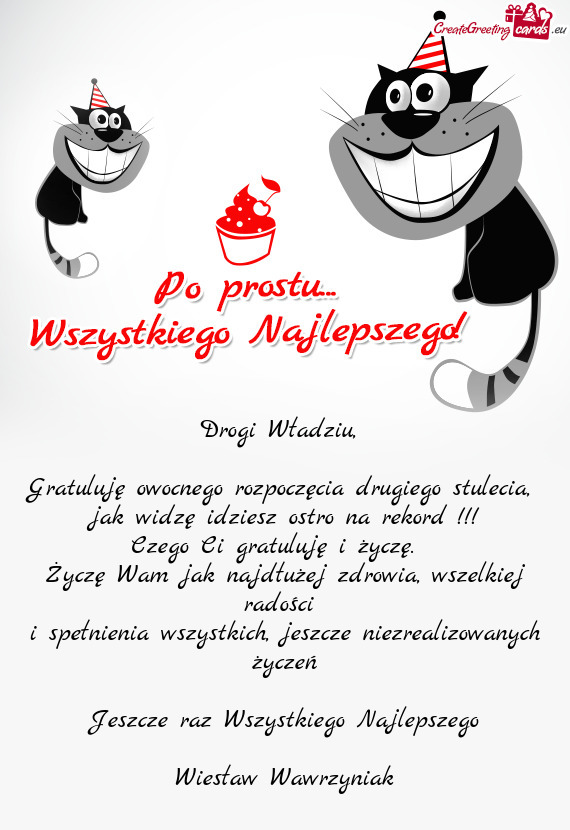 Drogi Władziu