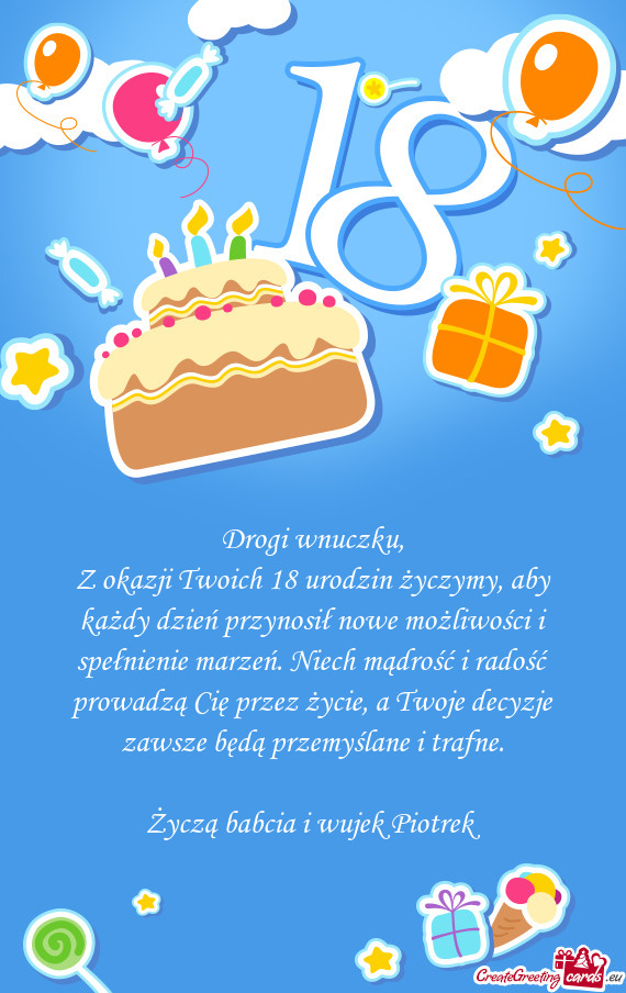 Drogi wnuczku