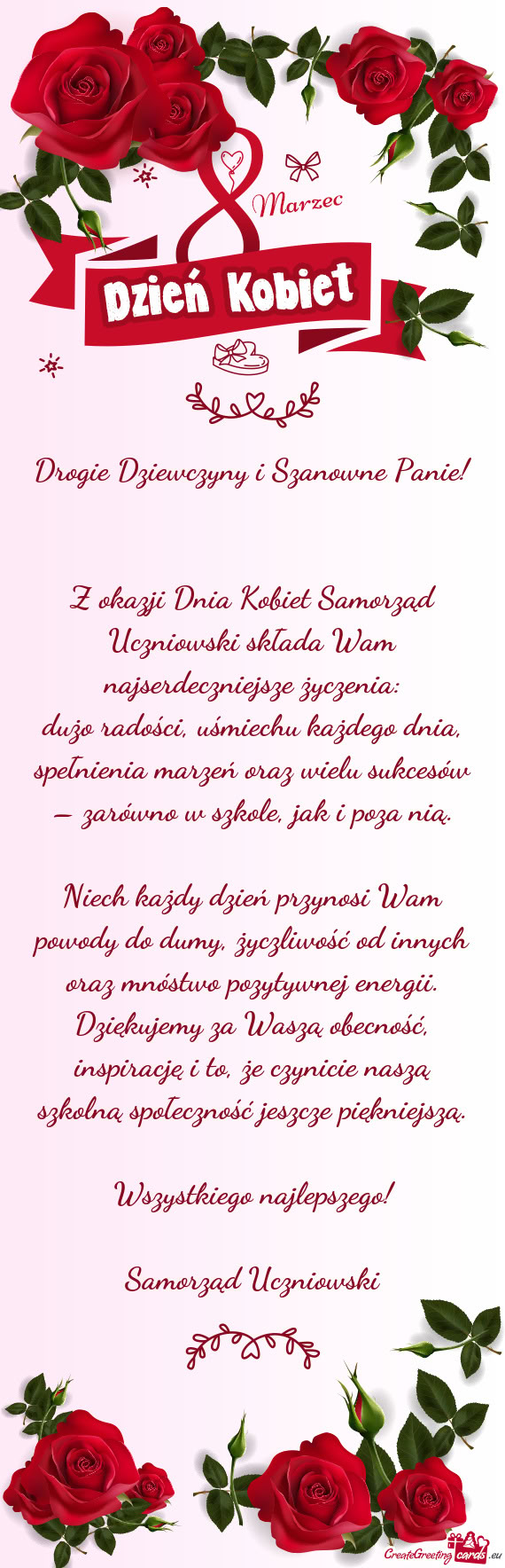 Drogie Dziewczyny i Szanowne Panie! 🌷