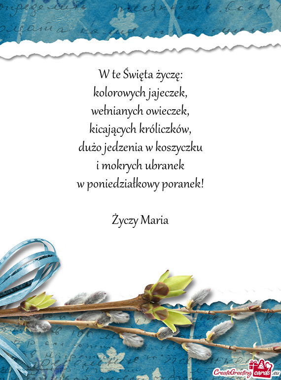 Dużo jedzenia w koszyczku i mokrych ubranek w poniedziałkowy poranek! Maria