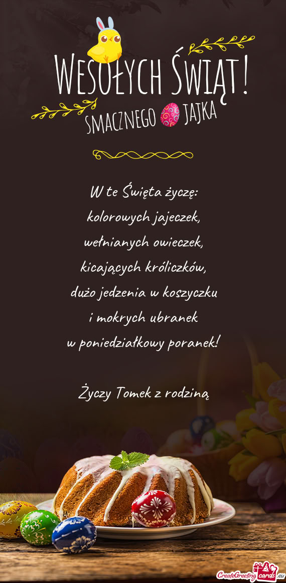 Dużo jedzenia w koszyczku i mokrych ubranek w poniedziałkowy poranek! Tomek z rodzin