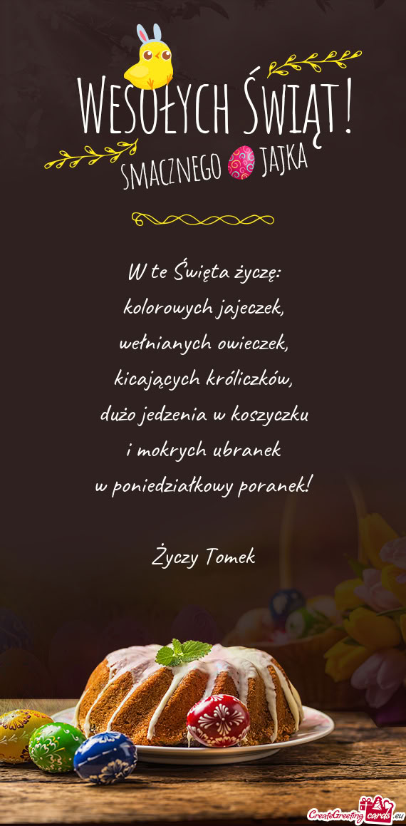 Dużo jedzenia w koszyczku i mokrych ubranek w poniedziałkowy poranek! Tomek