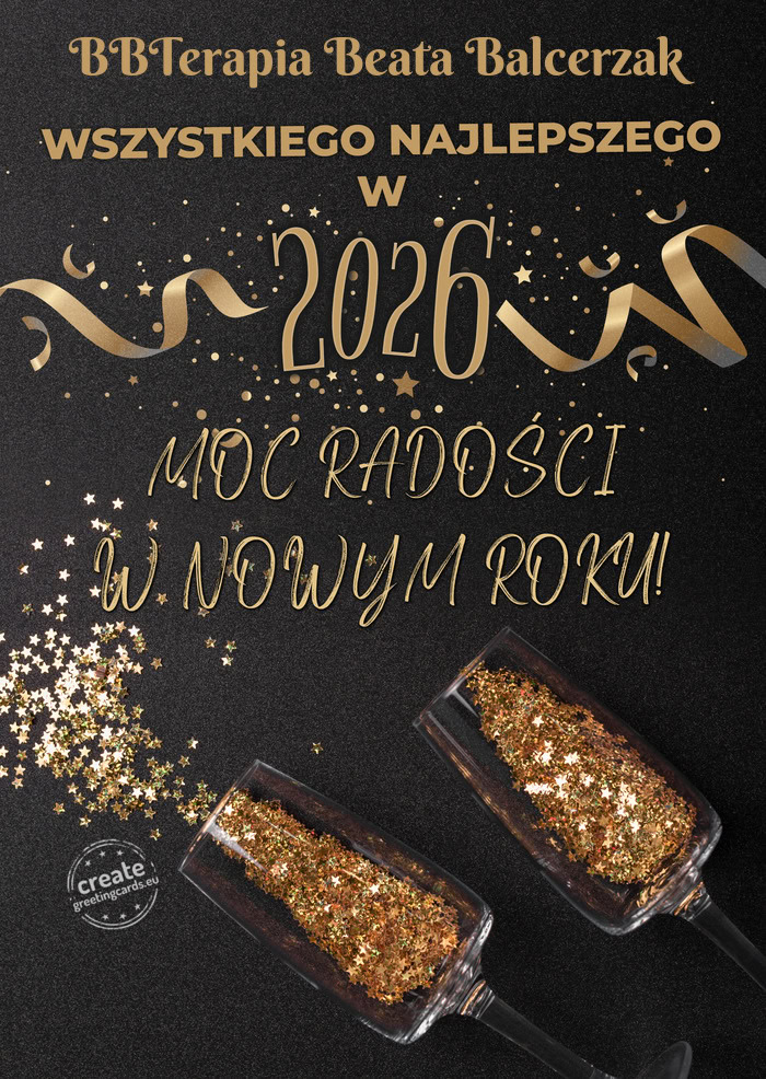 Dużo radości BBTerapia Beata Balcerzak w nowym roku