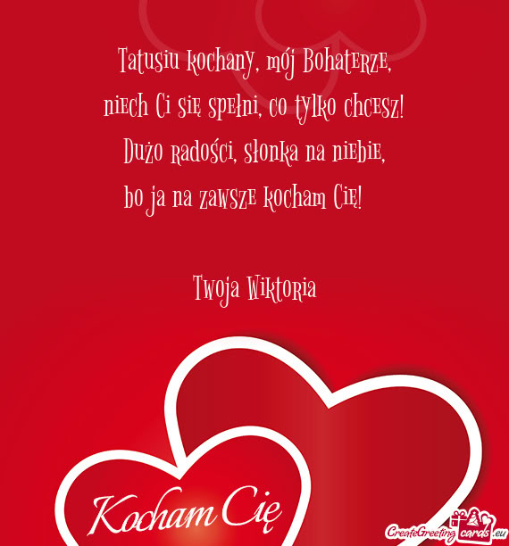 Dużo radości, słonka na niebie