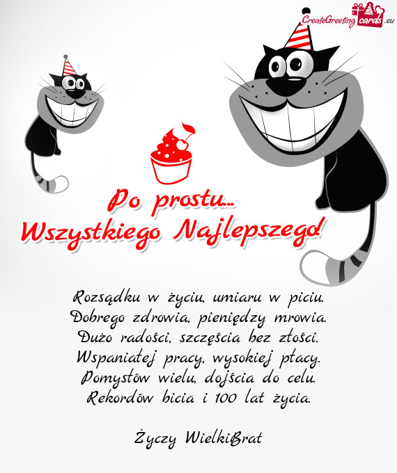 Dużo radości, szczęścia bez złości