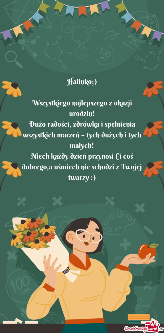 Dużo radości, zdrówka i spełnienia wszystkich marzeń – tych dużych i tych małych
