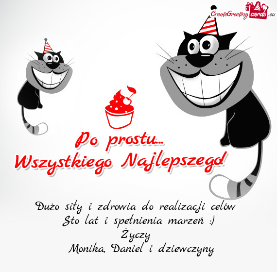 Dużo siły i zdrowia do realizacji celów