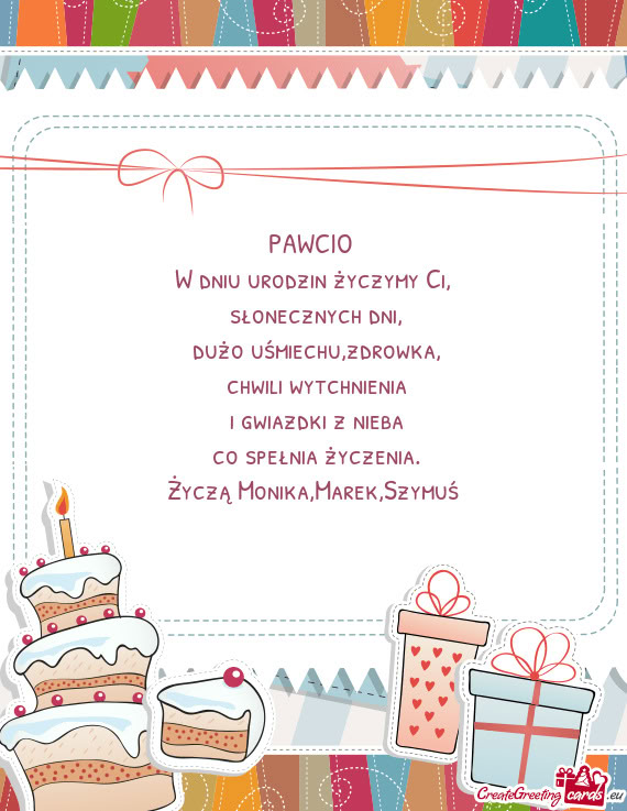Dużo uśmiechu,zdrowka