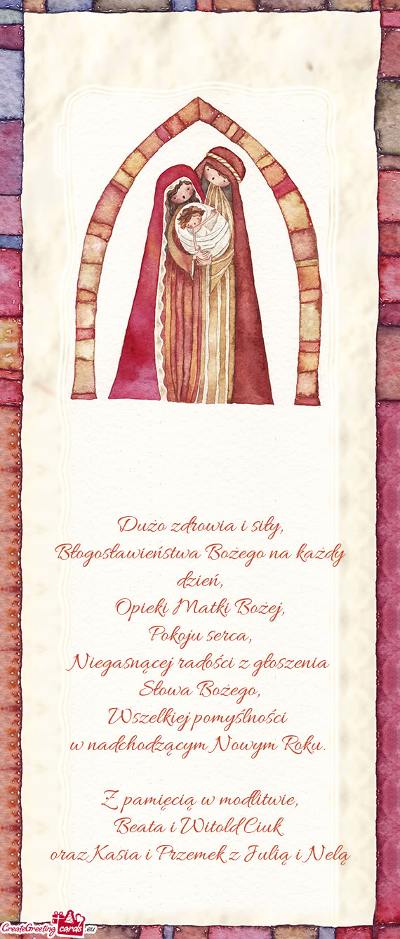 Dużo zdrowia i siły