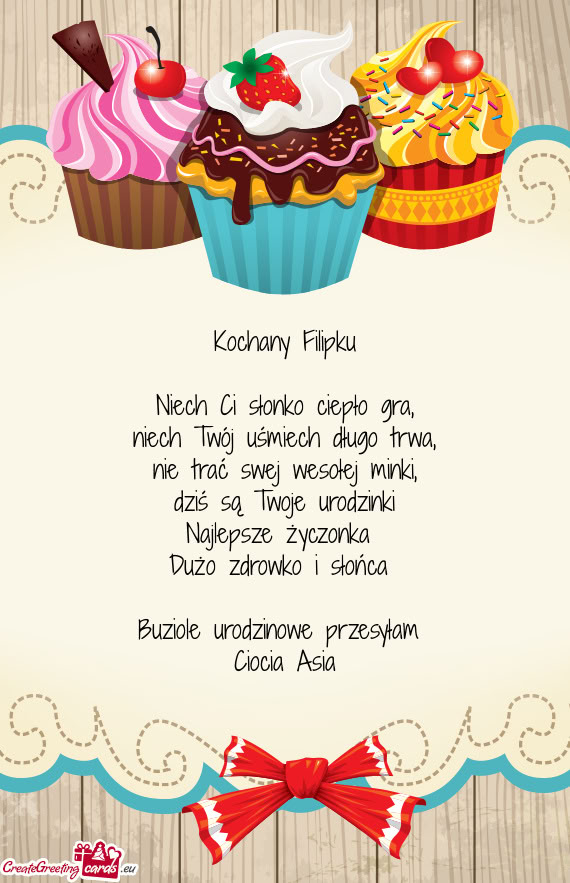 Dużo zdrowko i słońca