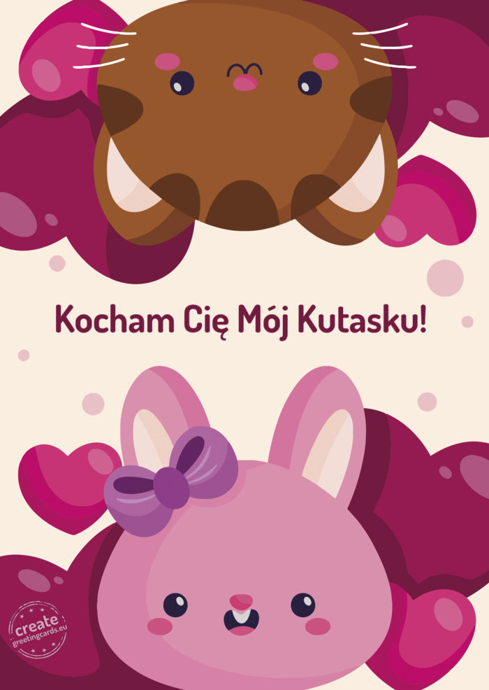 Dwa kotki: Kocham Cię Mój Kutasku