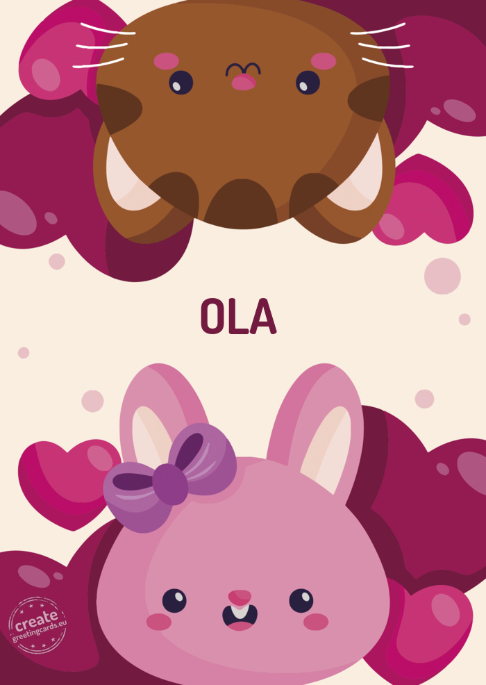 Dwa kotki: OLA