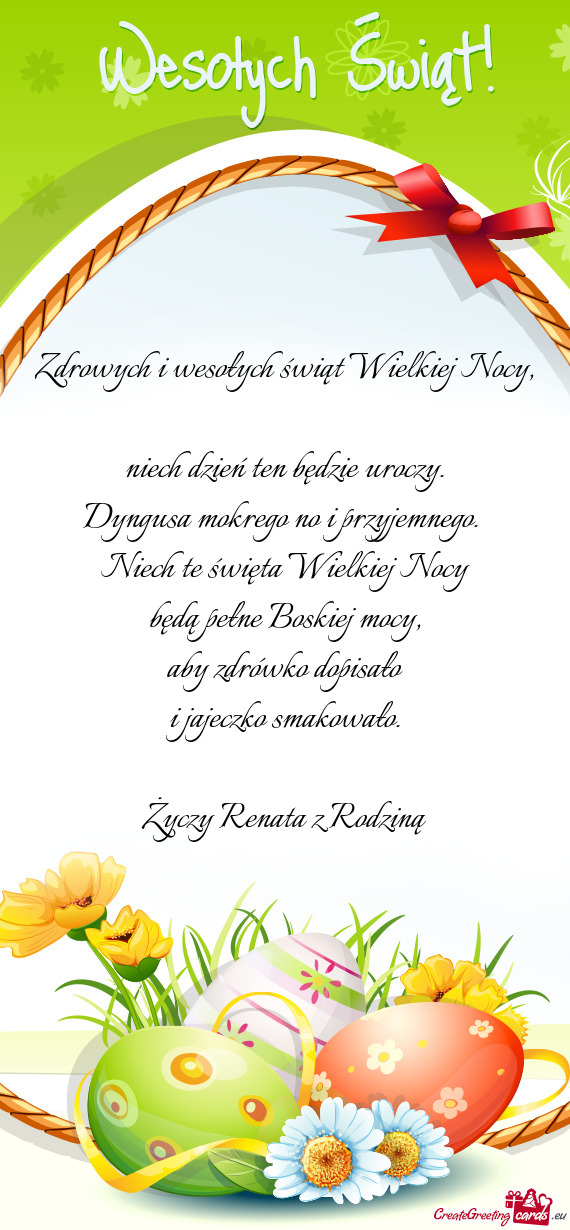 Dyngusa mokrego no i przyjemnego