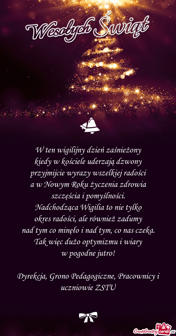 Dyrekcja, Grono Pedagogiczne, Pracownicy i uczniowie ZSTU