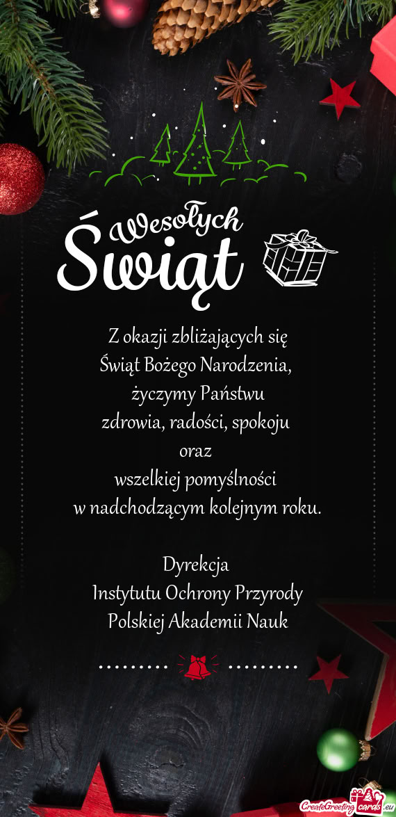 Dyrekcja Instytutu Ochrony Przyrody Polskiej Akademii Nauk