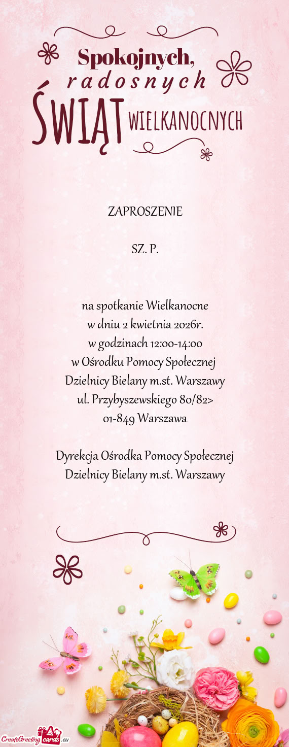 Dyrekcja Ośrodka Pomocy Społecznej