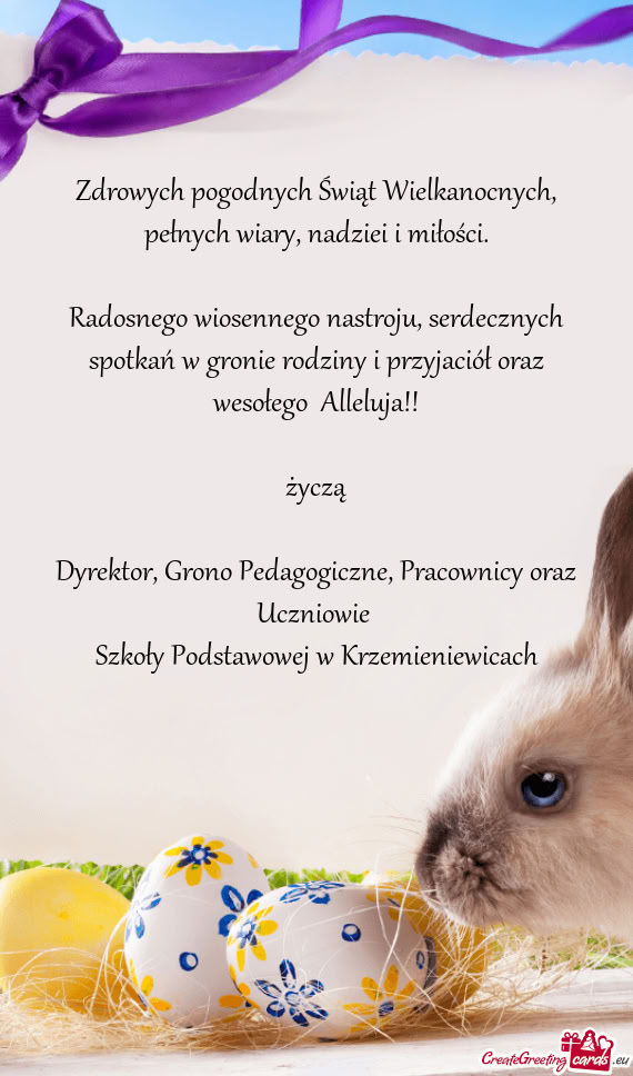 Dyrektor, Grono Pedagogiczne, Pracownicy oraz