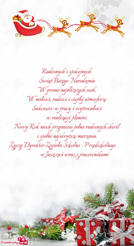 Dyrektor Zespołu Szkolno - Przedszkolnego     w Jaszczwi wraz z pracownikami