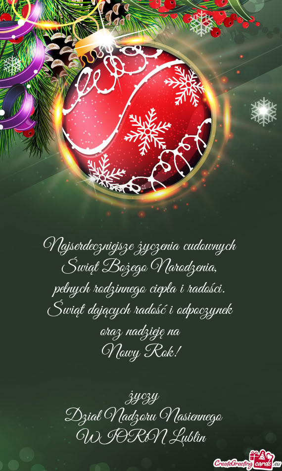 Dział Nadzoru Nasiennego WIORiN Lublin