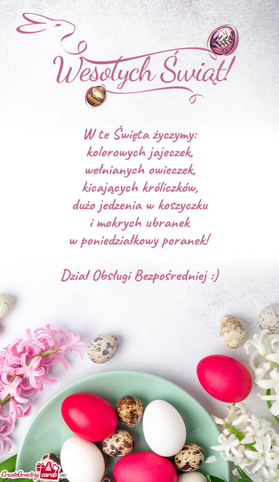 Dział Obsługi Bezpośredniej :)