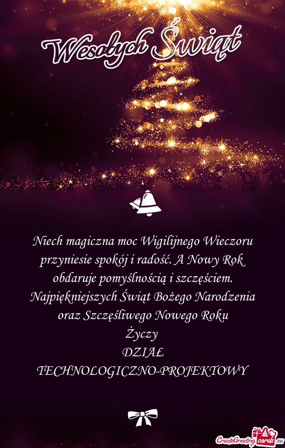 DZIAŁ TECHNOLOGICZNO-PROJEKTOWY