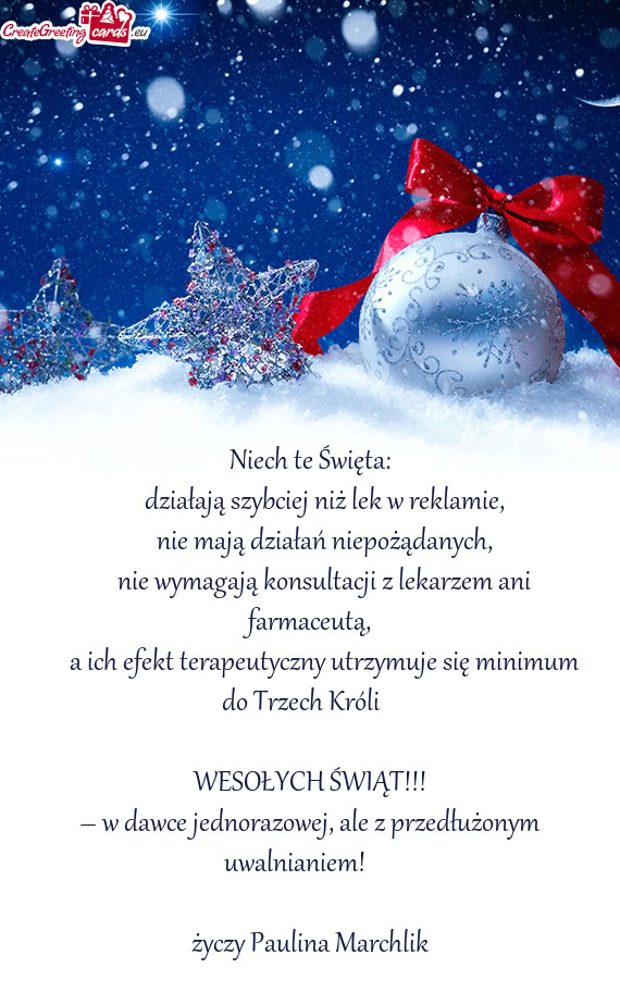 ⭐️ działają szybciej niż lek w reklamie