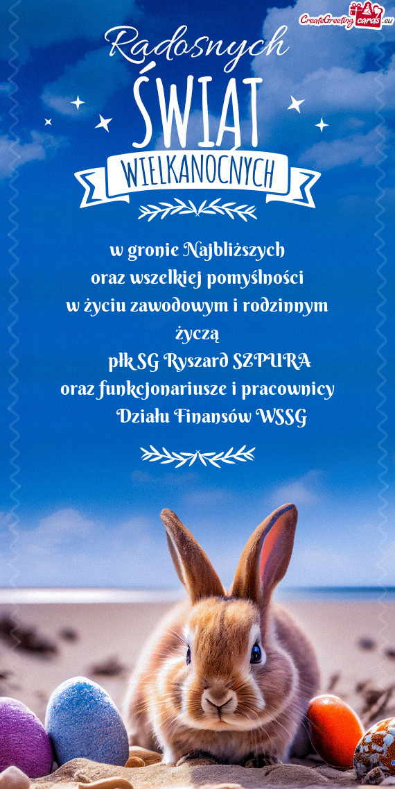 Działu Finansów WSSG