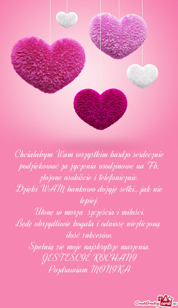 Dzięki WAM bankowo dożyję setki... jak nie lepiej