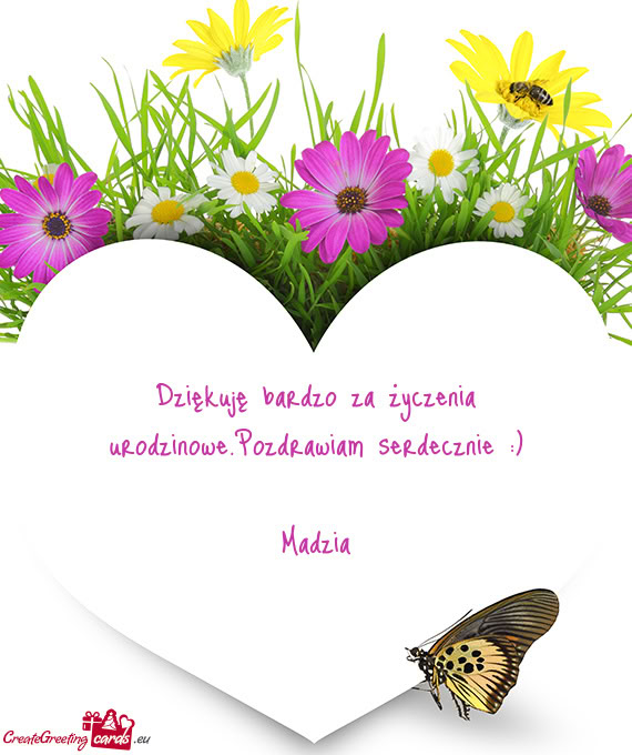 Dziękuję bardzo za życzenia urodzinowe.Pozdrawiam serdecznie :)