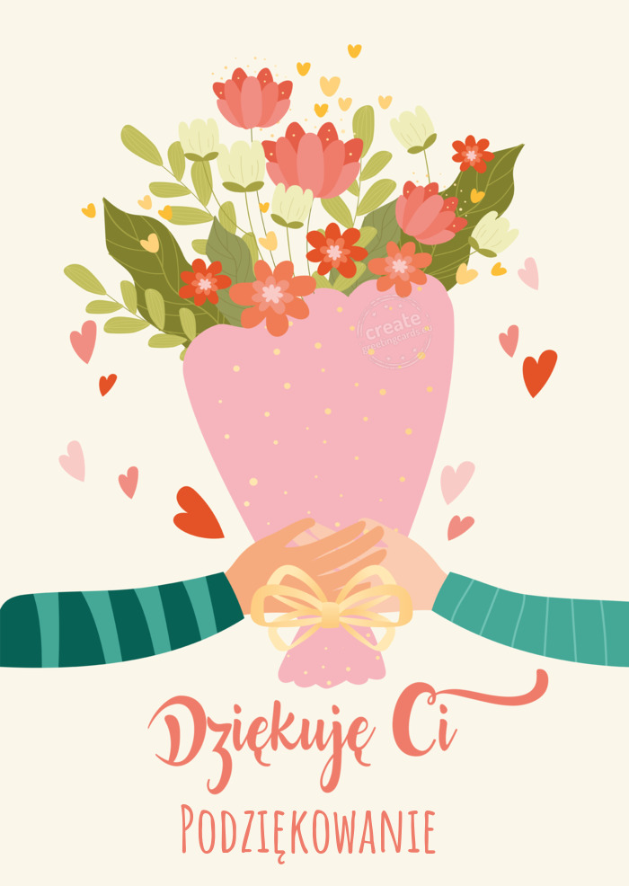 Dziękuję Ci Podziękowanie