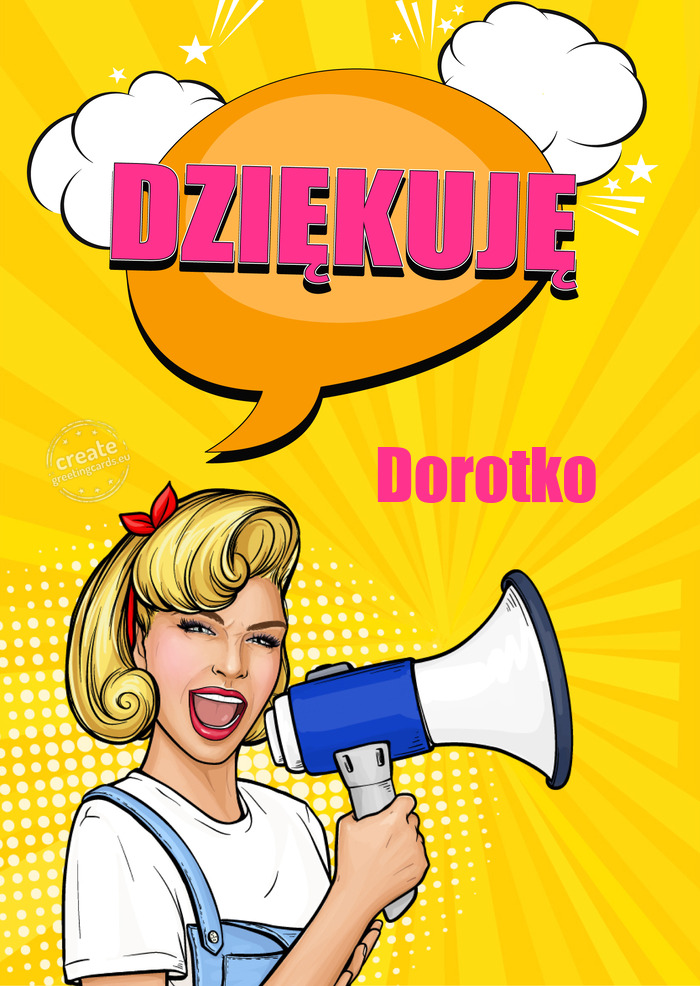Dziękuję Dorotko 🧡
