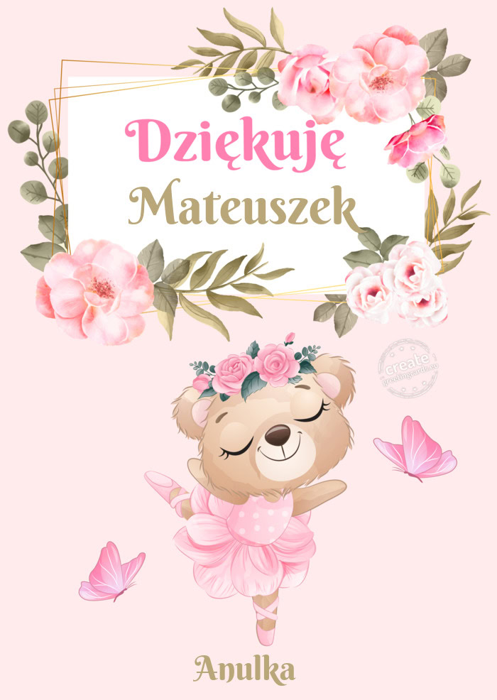Dziękuję MateuszekAnulka