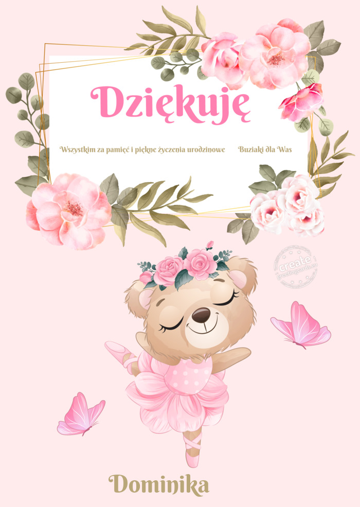 Dziękuję Wszystkim za pamięć i piękne życzenia urodzinowe ☺️ Buziaki dla Was 😘Dominika